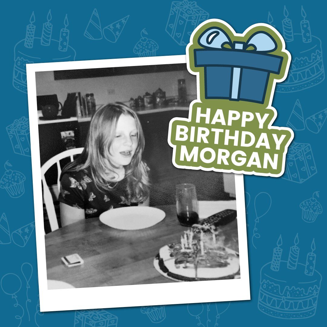 Happy Birthday to our Creative Director, Morgan! She was today years old when she found out that a group of tigers is called a streak (which is also the same day the rest of us found that out 😂.) We hope you enjoy a wonderful day!