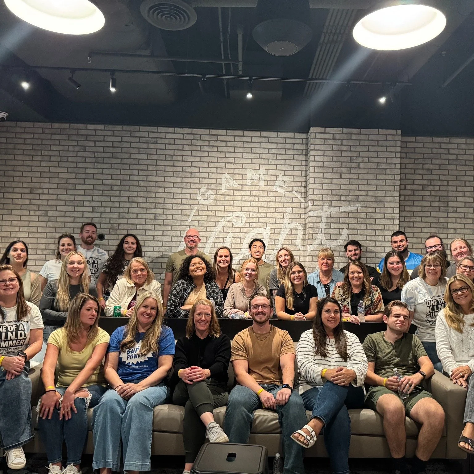 Stronger connections, bigger laughs. We took game night to the next level with a team-building adventure at @gamenightout!