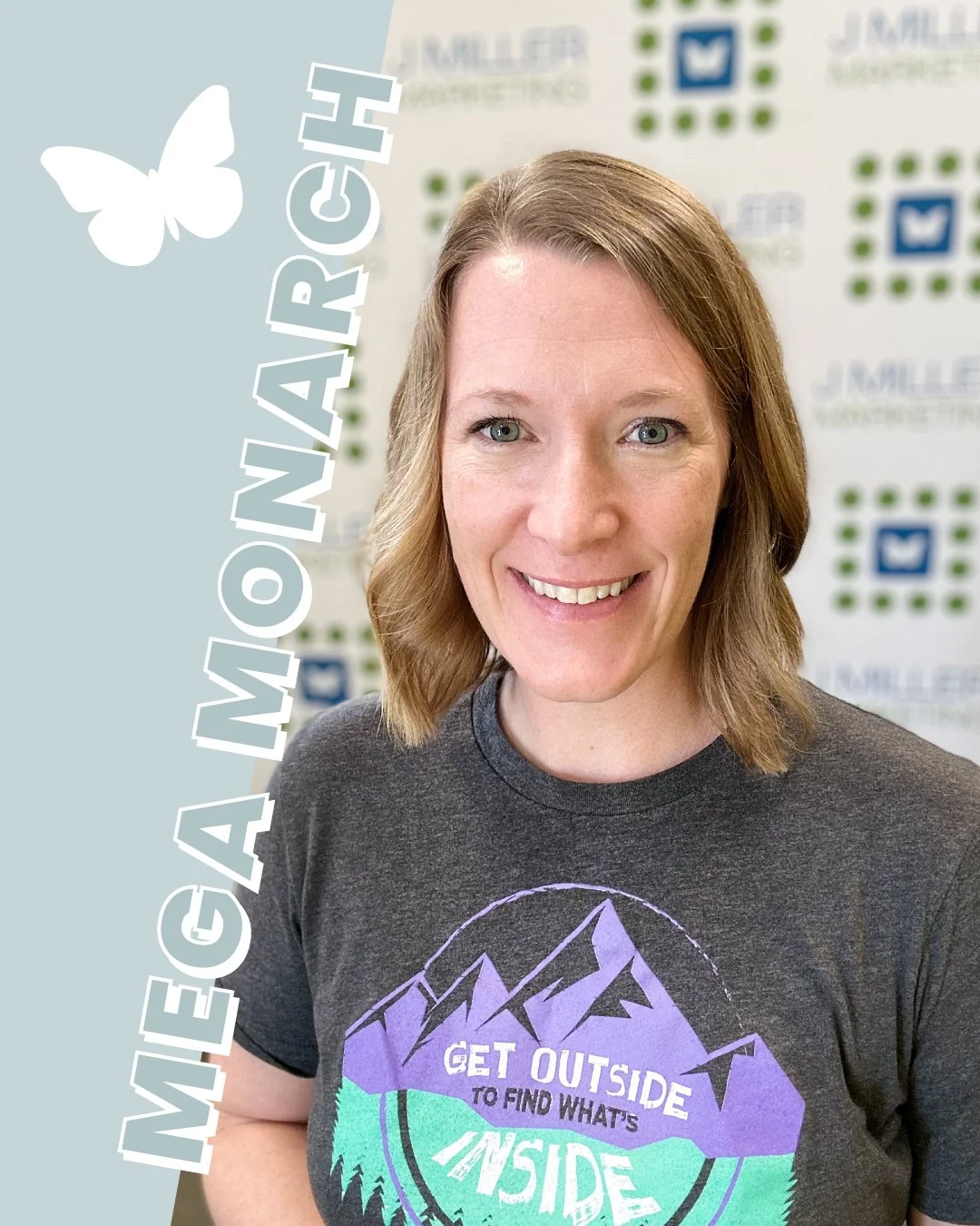 Congratulations to our December Mega Monarch, Loran! She was nominated by her peers for jumping headfirst into a complex design challenge and delivering a high-impact solution&mdash;even with limited starting materials. Her attention to detail, creat