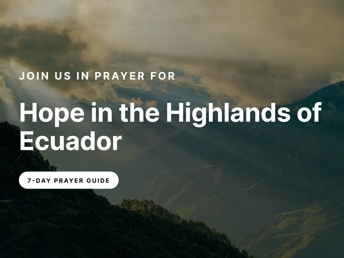 Prayer Guide - Calicali, Ecuador