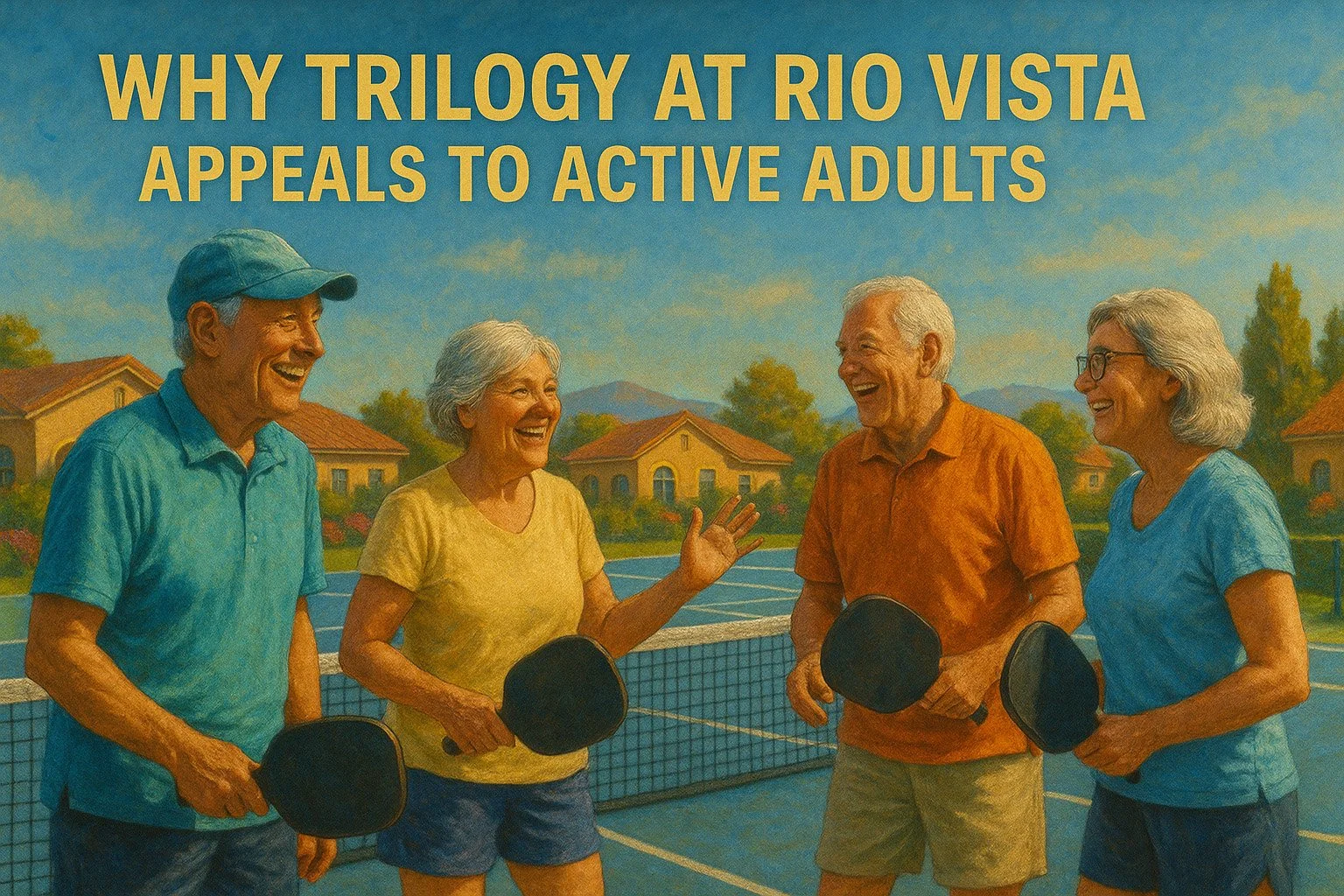 Why Trilogy At Rio Vista Appeals to Active Adults