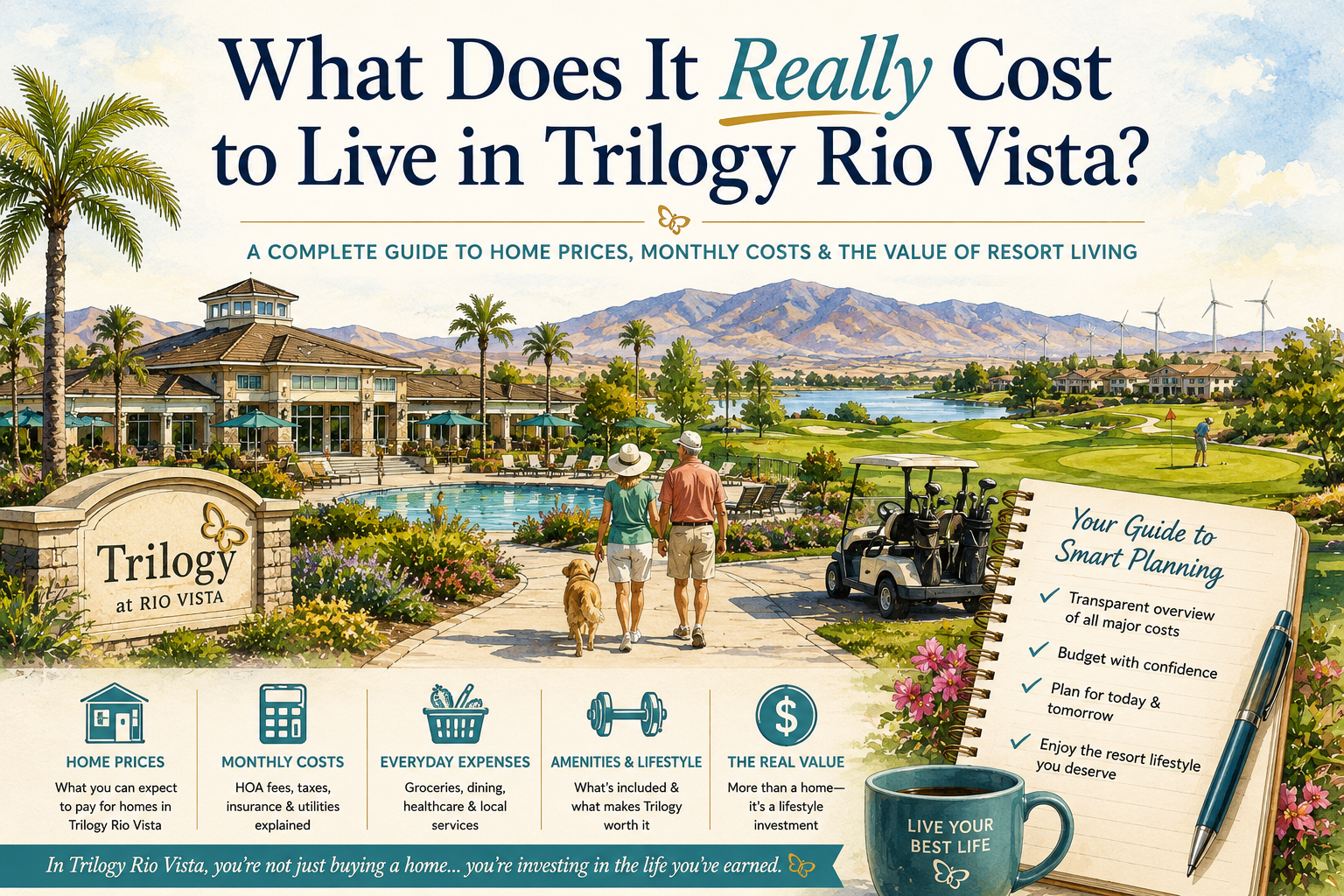 What Does It Really Cost to Live in Trilogy Rio Vista?