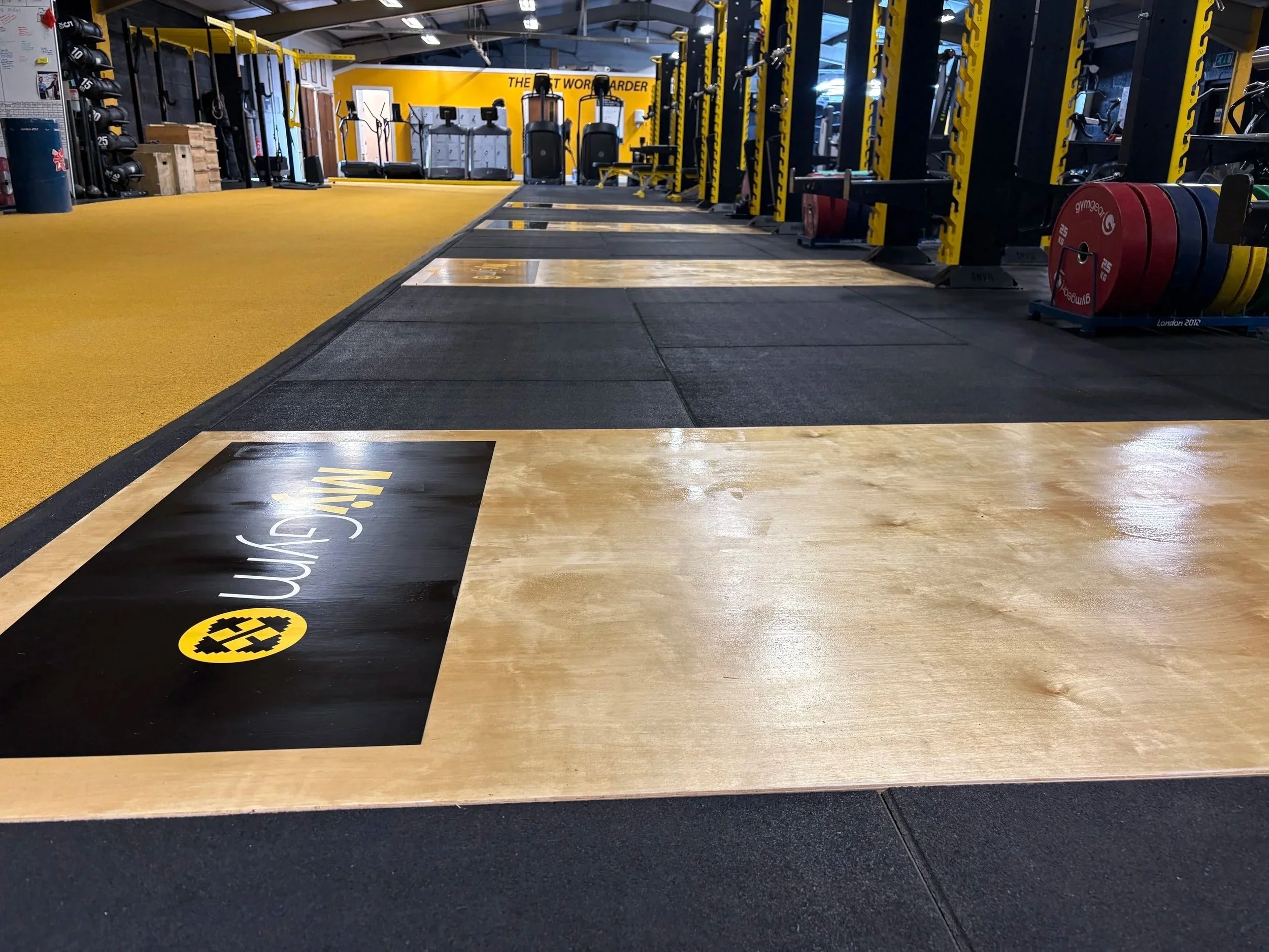 New Weightlifting Platforms at MyGym Hazel Grove 