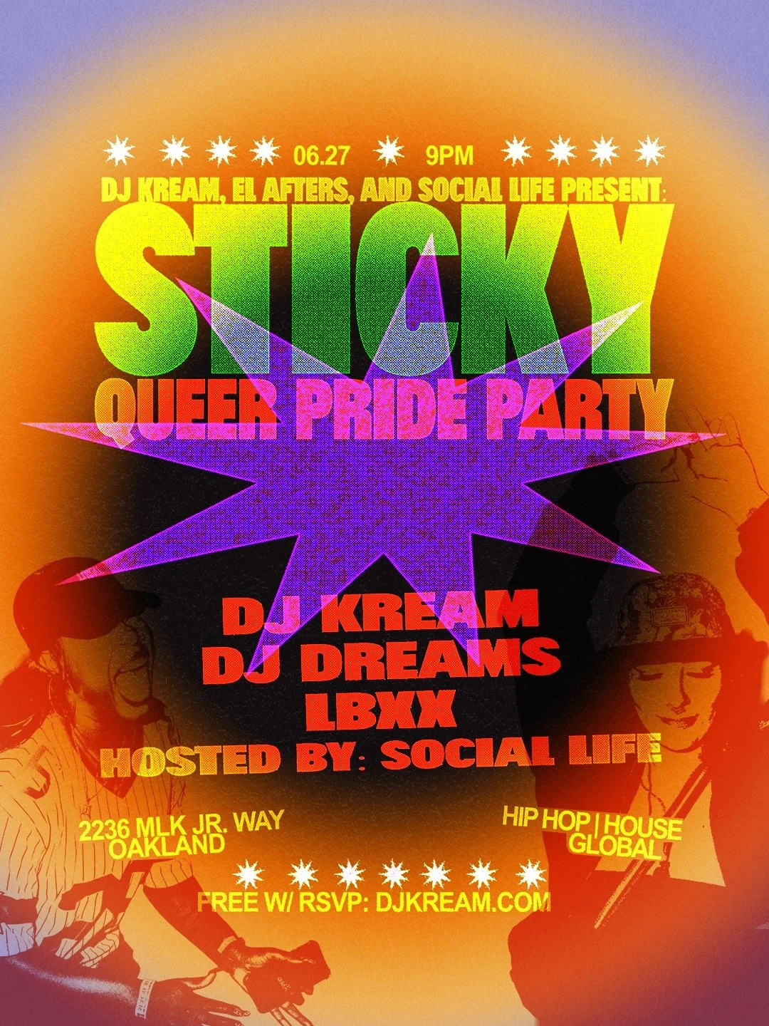 STICKY - Queer Pride Party 🌈💦