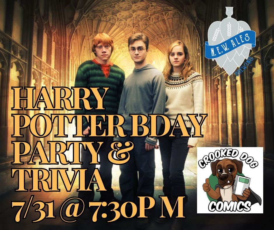 Harry Potter TRivia at N.E.W. Ales Brewing