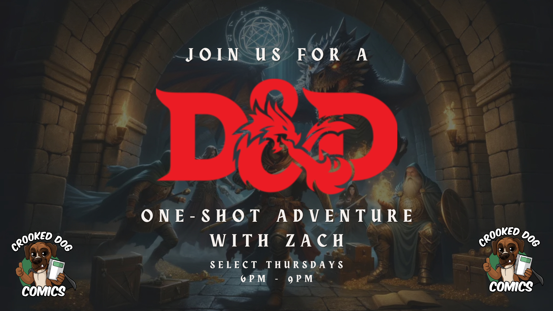 D&D One-Shot adventure with Zach (18+)