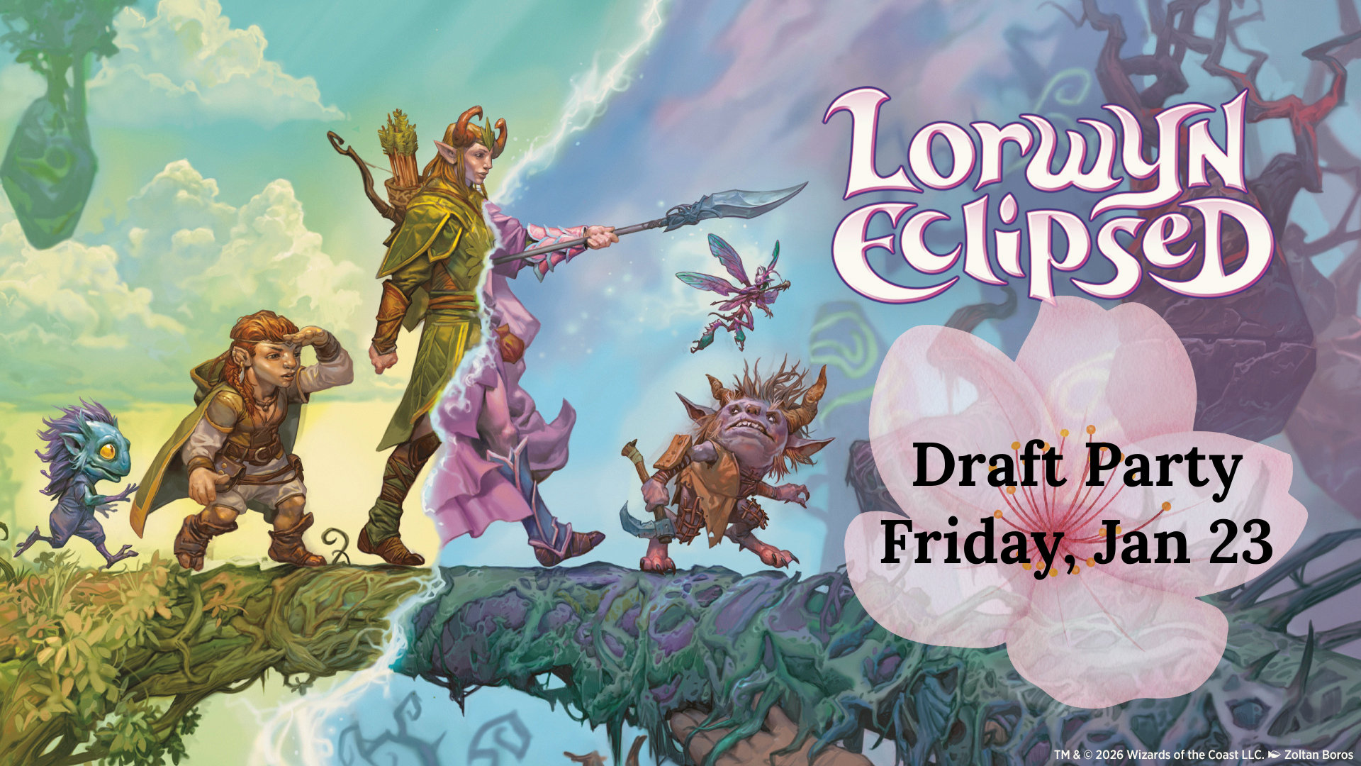 Lorwyn Eclipsed Draft Party at Crooked Dog Comics