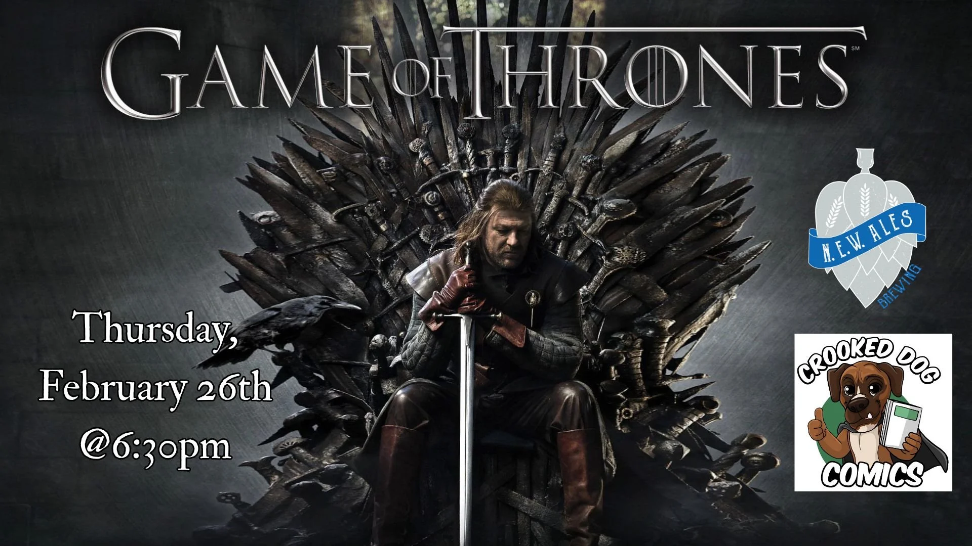 Game of Thrones Trivia with Chris at N.E.W. Ales Brewing
