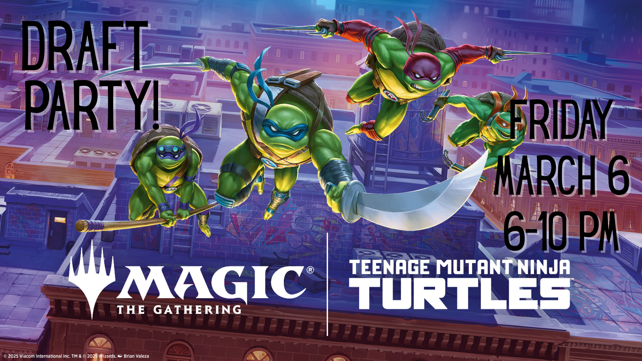 MTG Teenage Mutant Ninja Turtles Draft Party