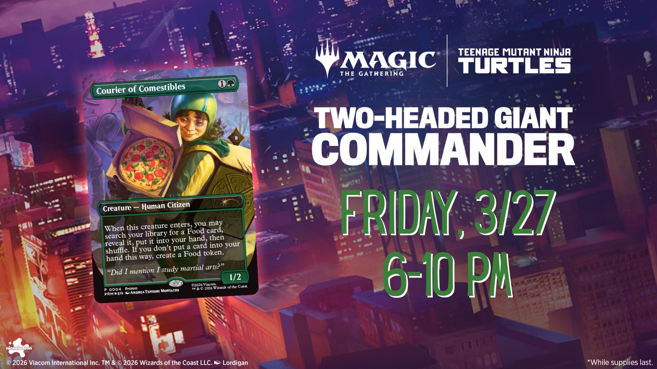 MTG Teenage Mutant Ninja Turtles Two-Headed Giant Commander