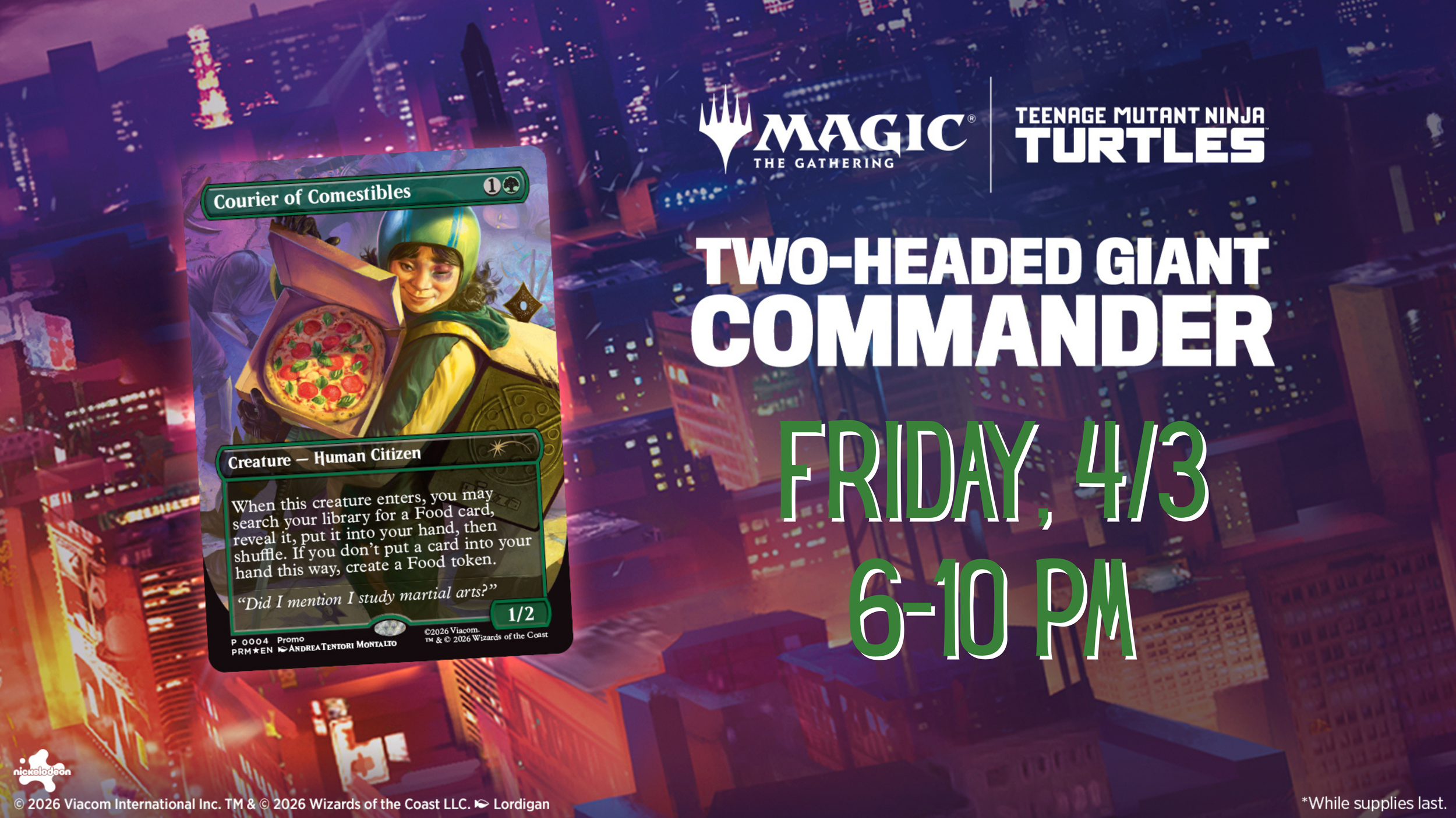 MTG Teenage Mutant Ninja Turtles Two-Headed Giant Commander