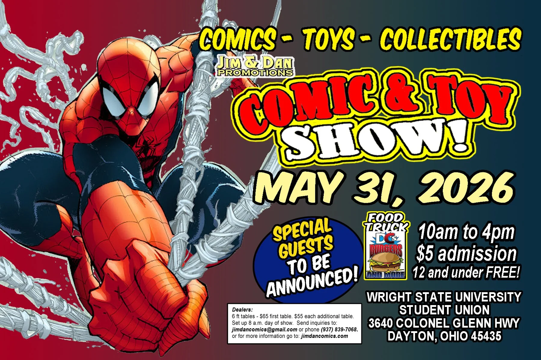 Jim and Dan Comic and Toy Show at Wright State University