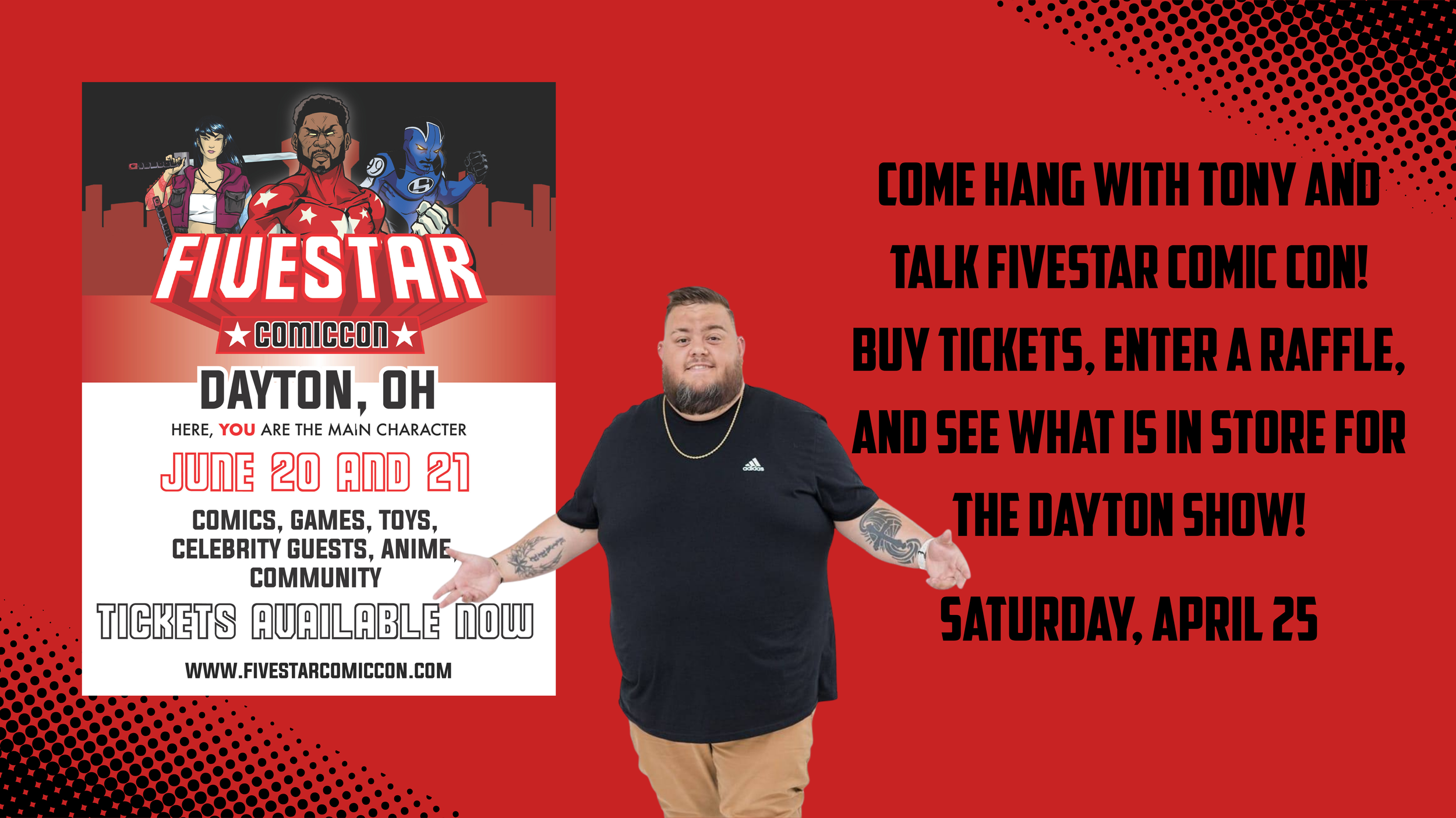FiveStar Comic Con at Crooked Dog Comics