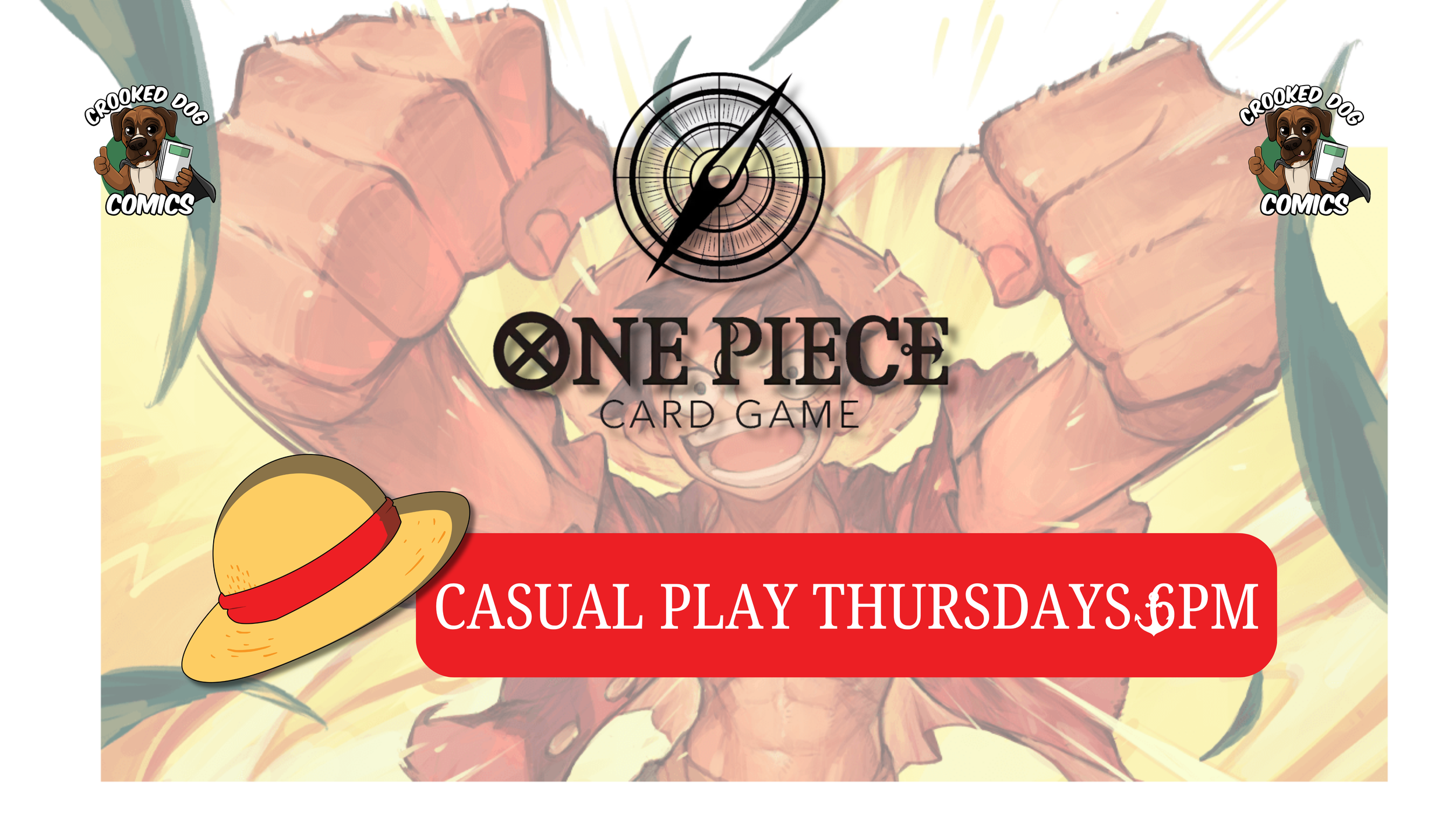 One Piece Casual Play at Crooked Dog Comics