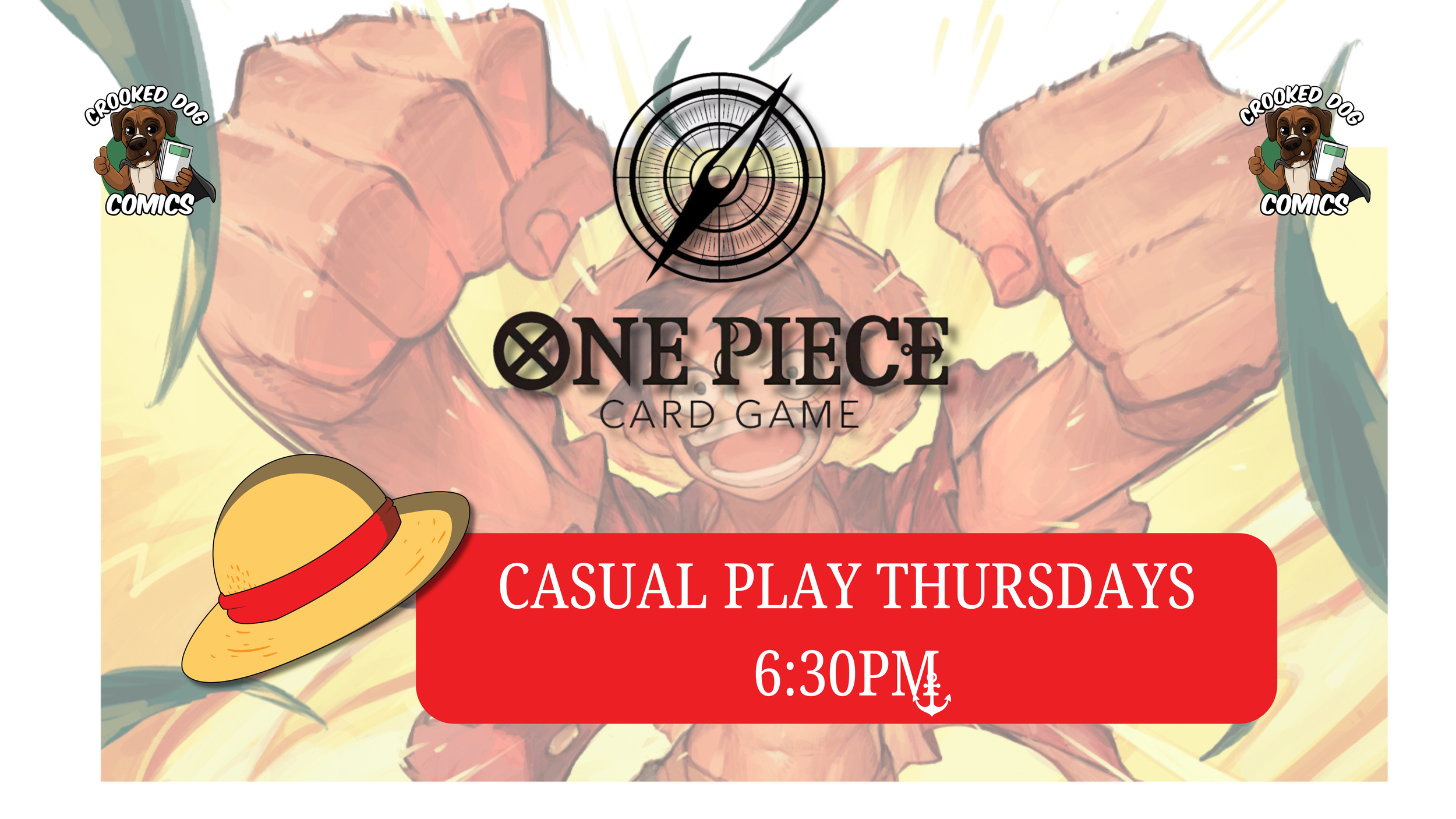 One Piece Night at Crooked Dog Comics
