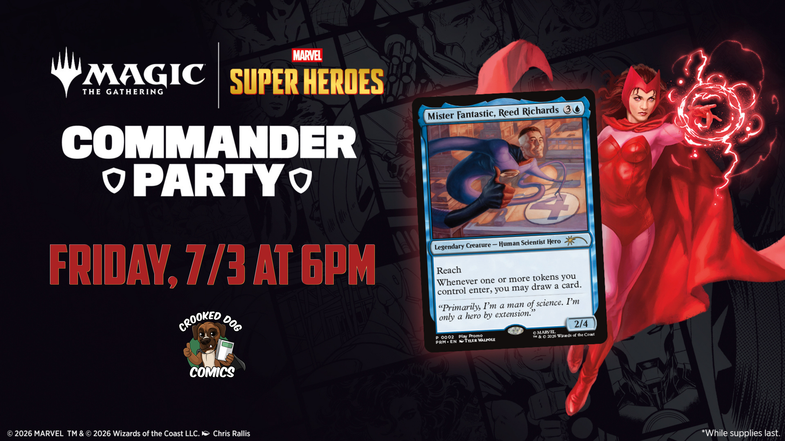 Marvel Super Heroes Commander Night 