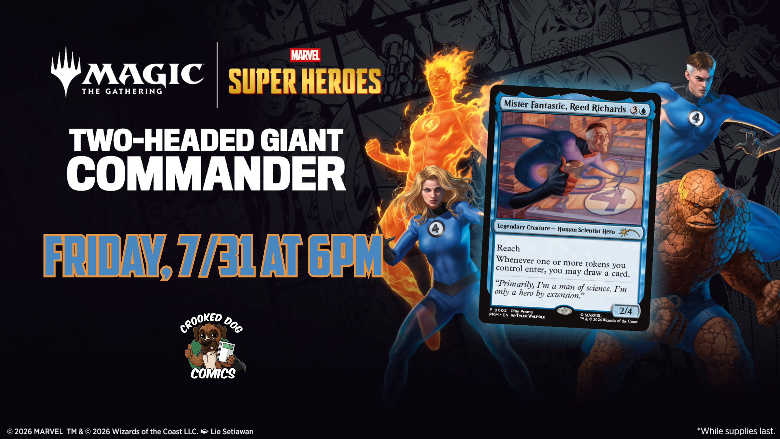 Marvel Super Heroes Two-Headed Giant Commander Night