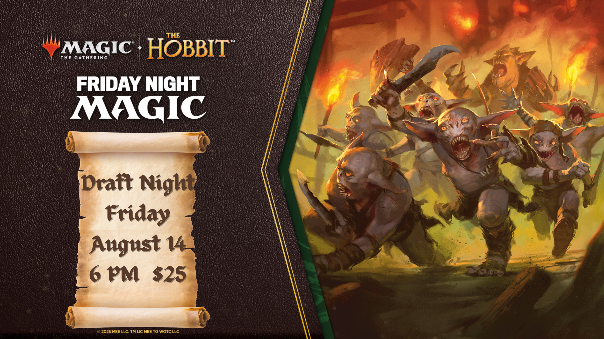 MTG The Hobbit Draft Party