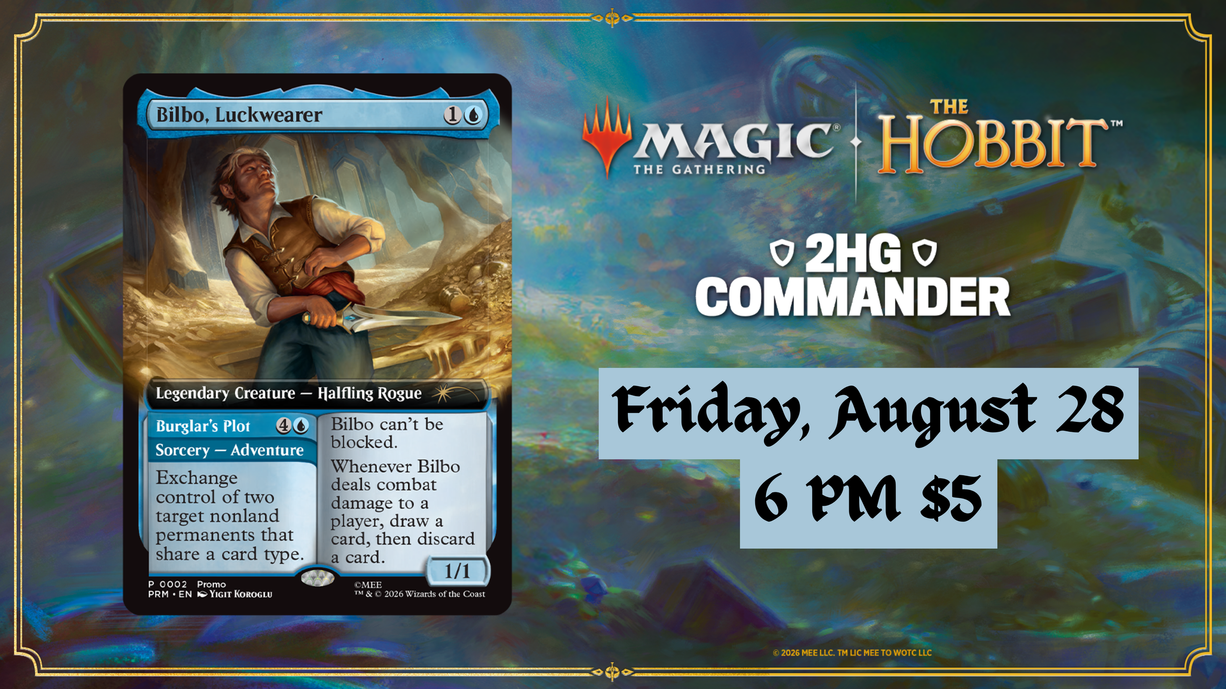 MTG The Hobbit Two-Headed Giant Commander