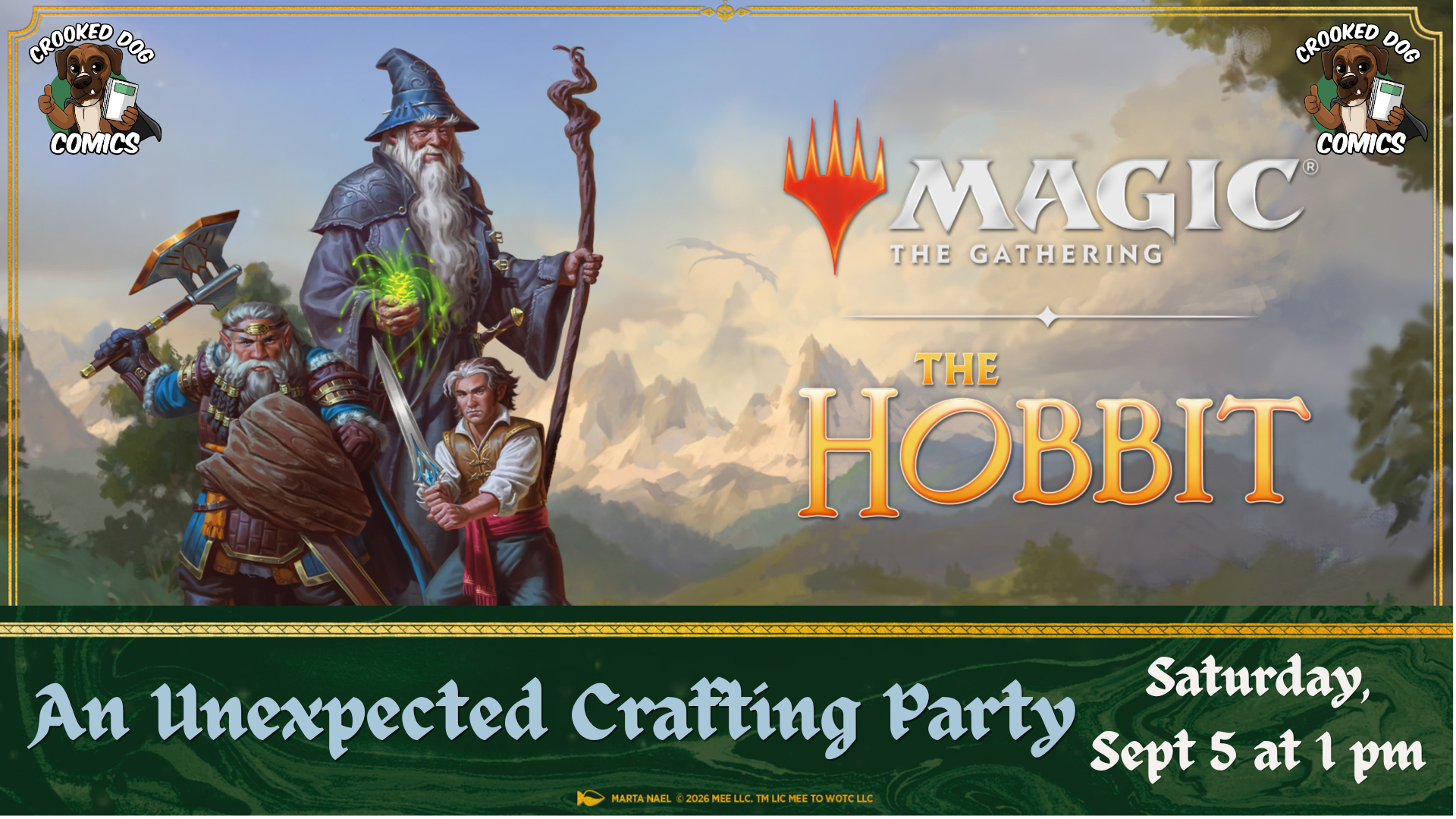 An Unexpected Crafting Party