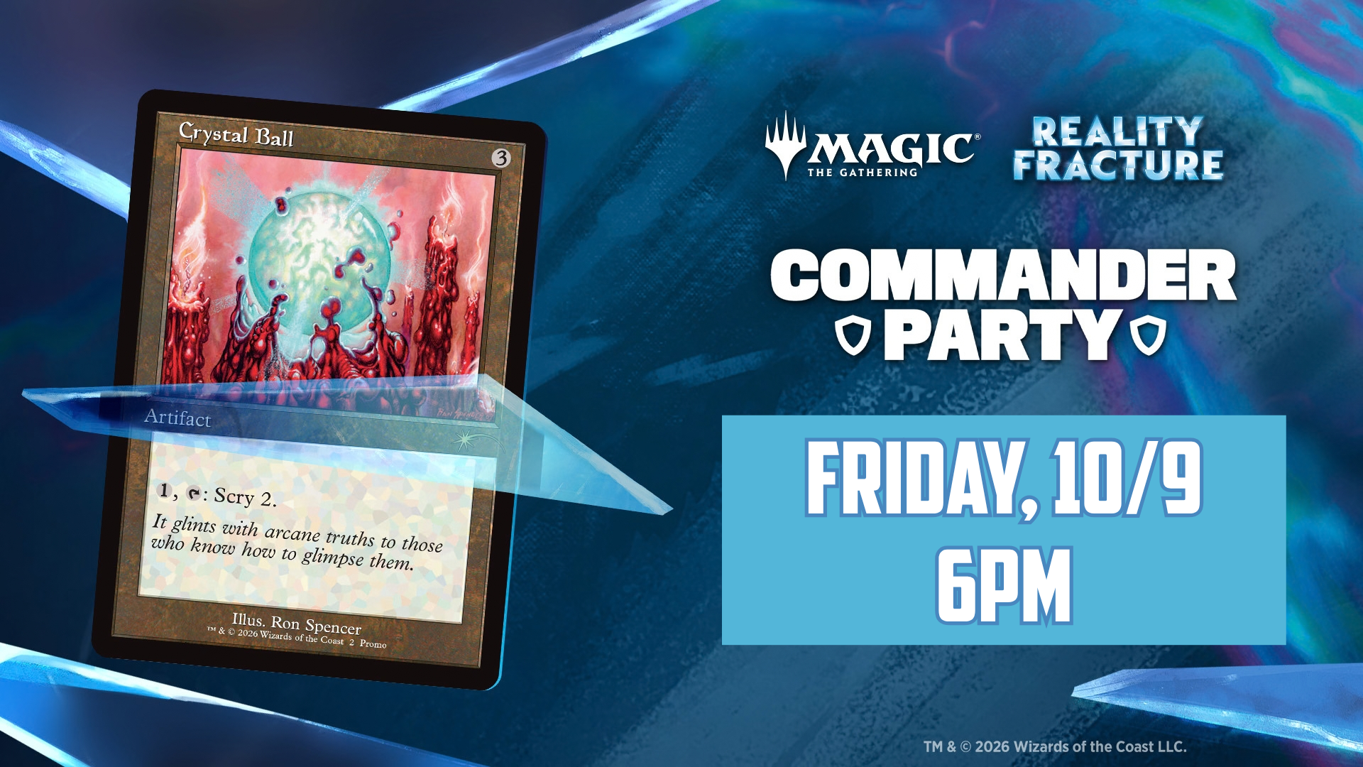 MTG Reality Fracture Commander Party
