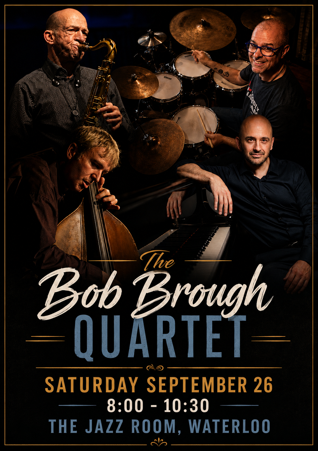 The Bob Brough Quartet at The Jazz Room