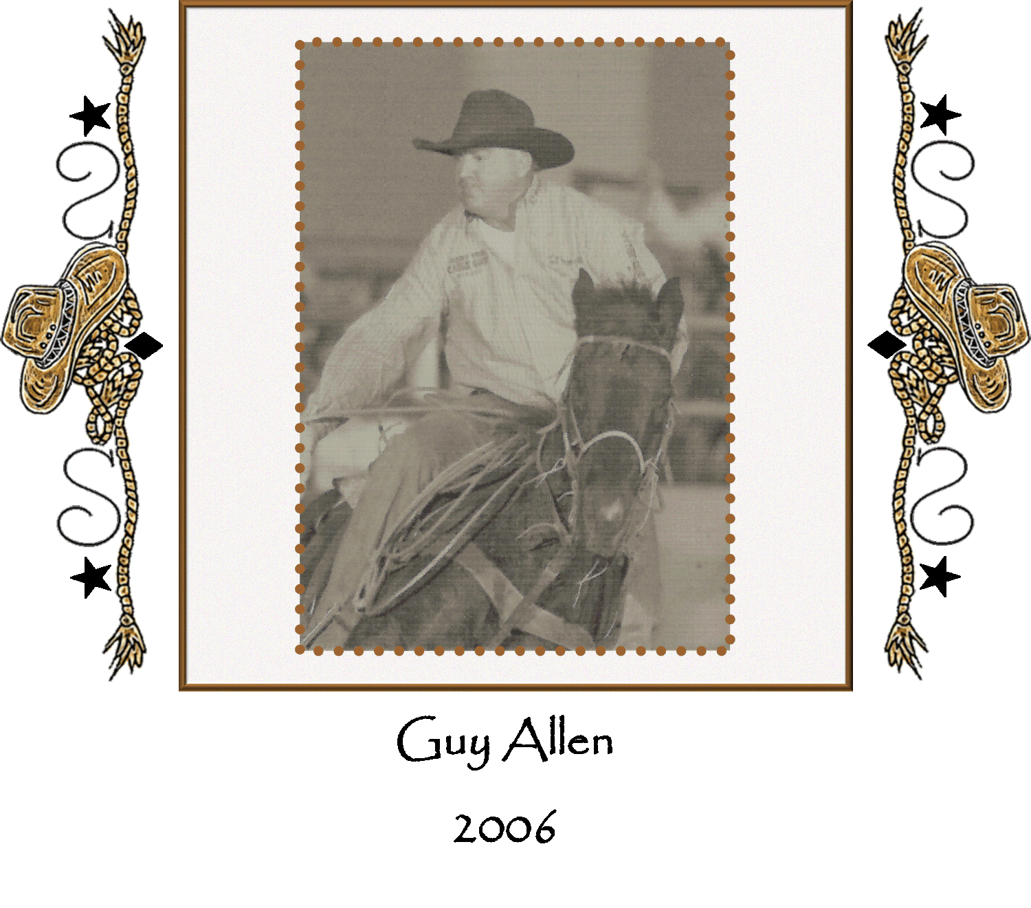 Guy Allen — Texas Rodeo Hall of Fame