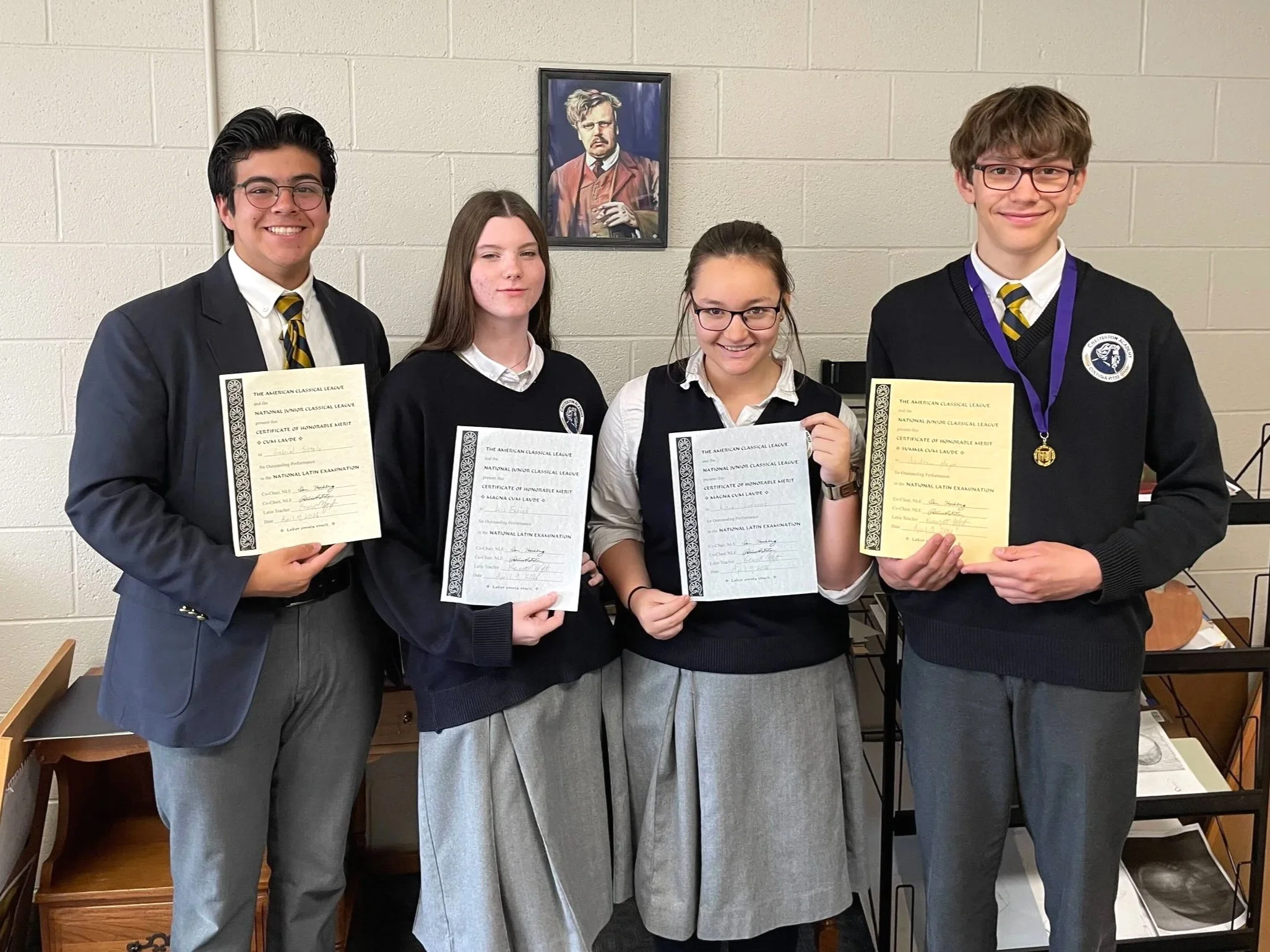 National Latin Exam High Scores