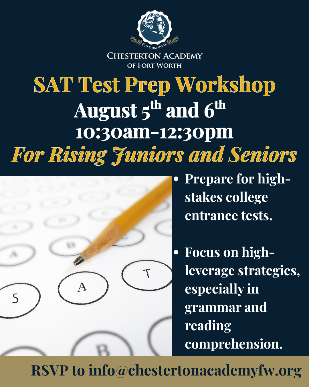 SAT Test Prep Workshop (day 1)