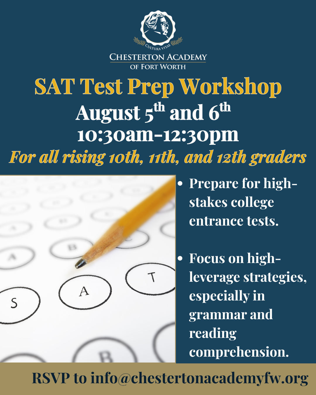SAT Test Prep Workshop (day 1)
