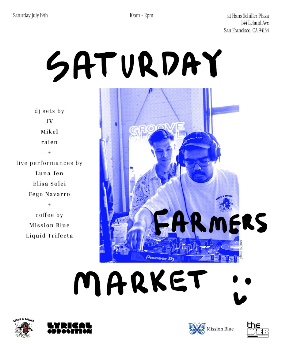Brews & Bounce: Saturday Farmers Market