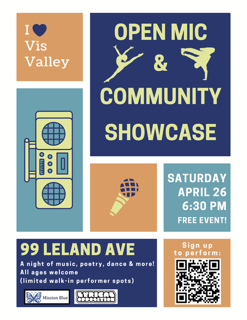 Visitacion Valley Open Mic & Community Showcase — Lyrical Opposition