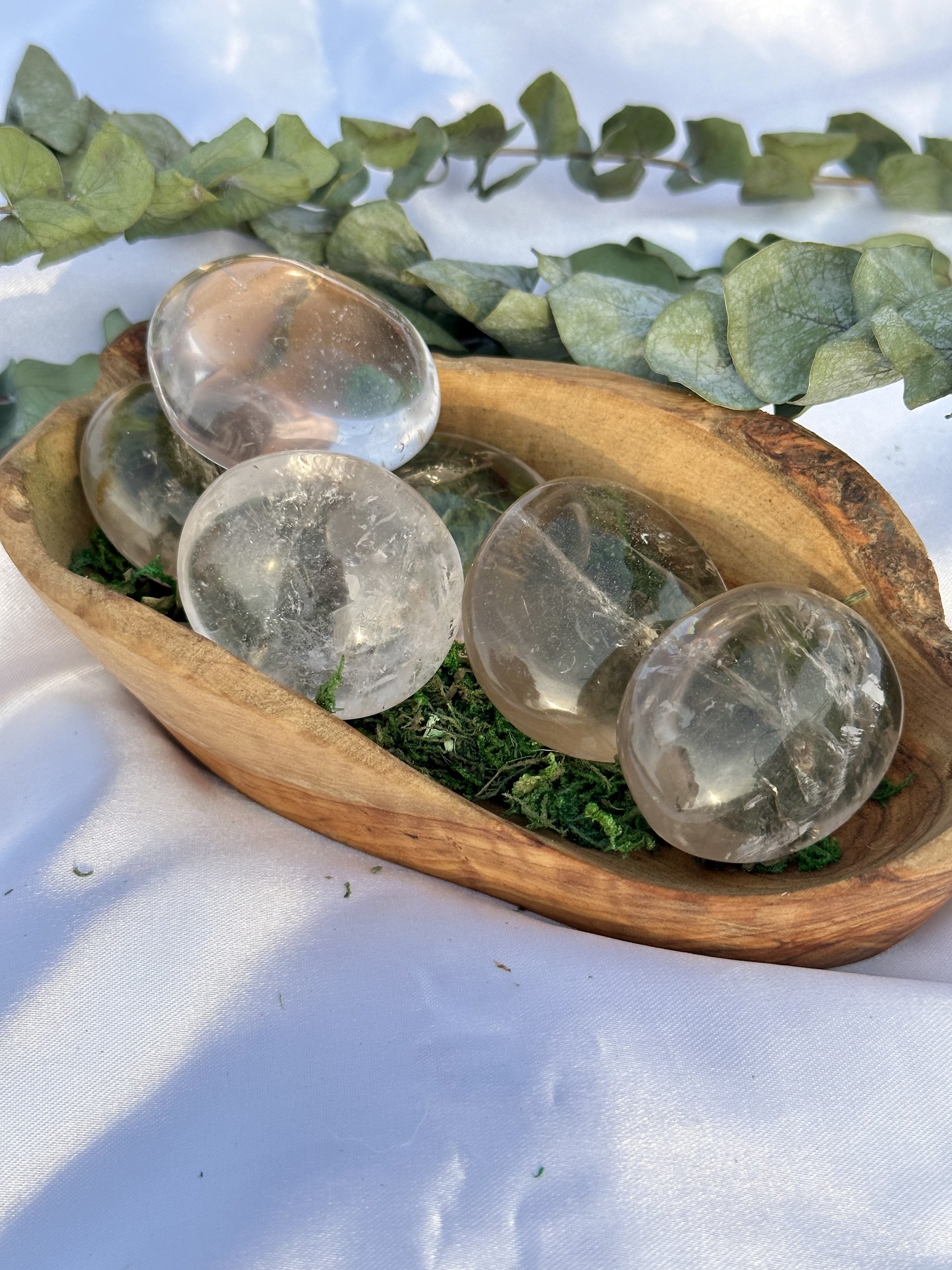 Smokey Quartz Palmstones