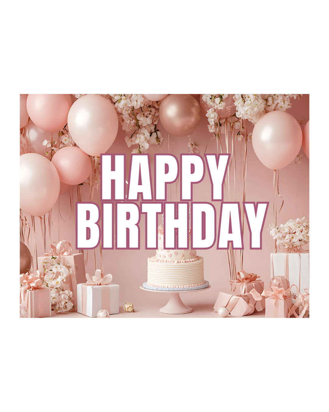 HAPPY BIRTHDAY GIFT CARD