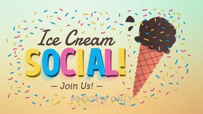 Back to School Ice Cream Social