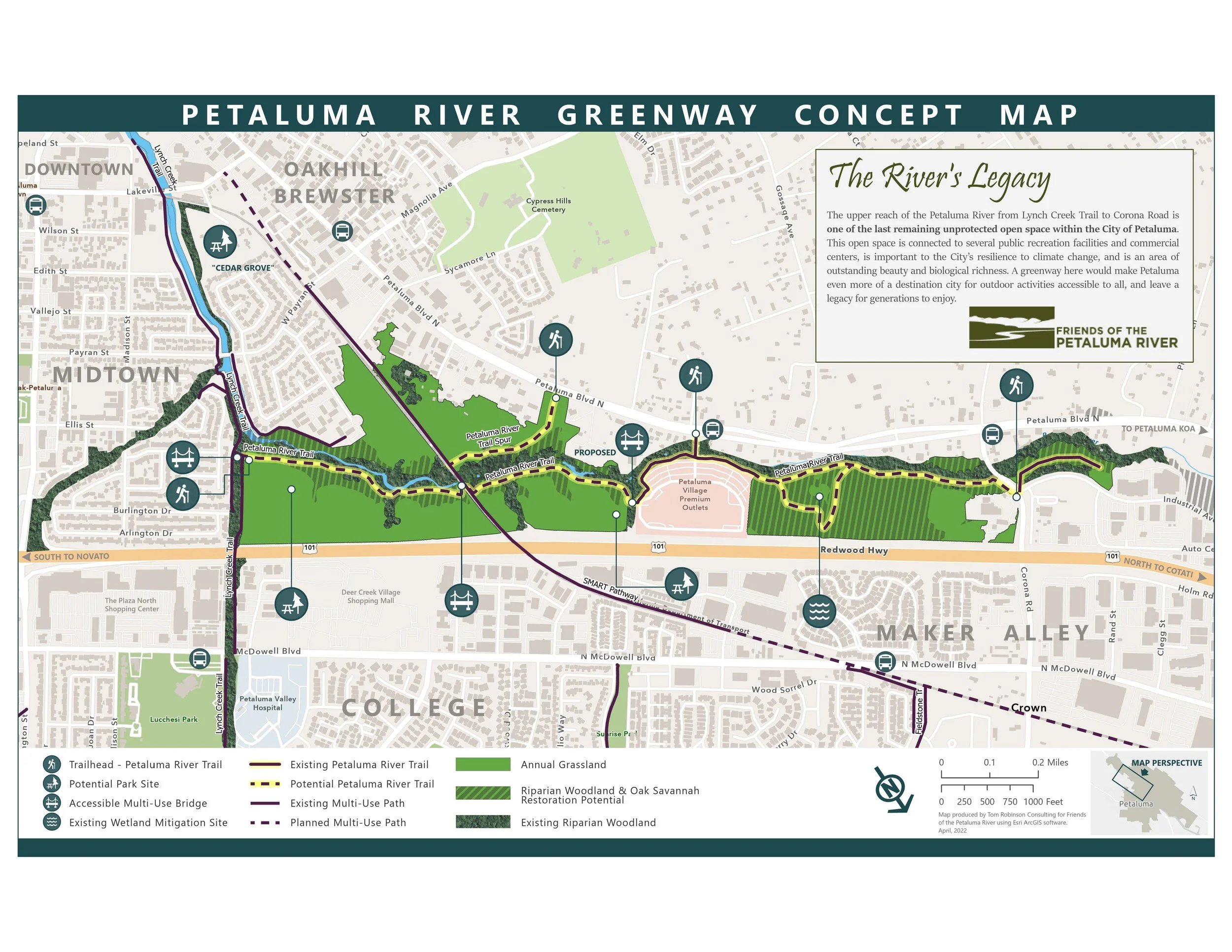 North River Greenway Proposed by FOPR