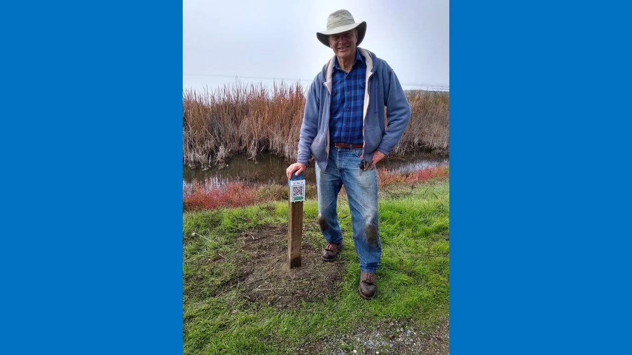Marty Slonim helped me refurish the posts and QR code stations at Shollenberger Park. You use your phone camera to link to the trail descriptions on each of the 16 stations. Try using the QR codes I linked to the PWA website. 