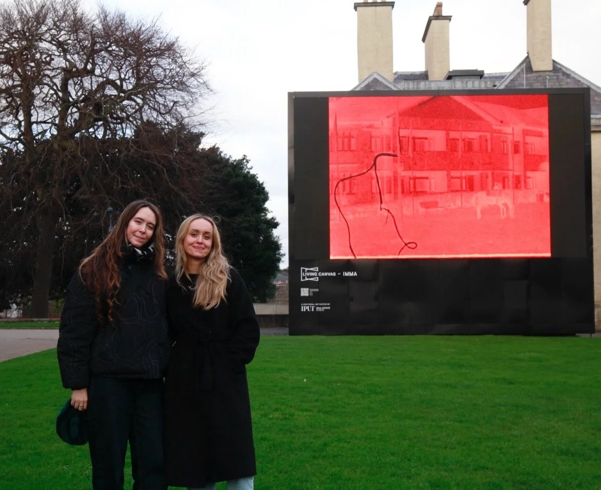 Thank you to all who visited Tilt the interval at @immaireland this January ❄️ We are very grateful for the well wishes.

Lots more excitement happening in 2026 with Screen Service, which we are looking forward to sharing with you!!

Images featuring