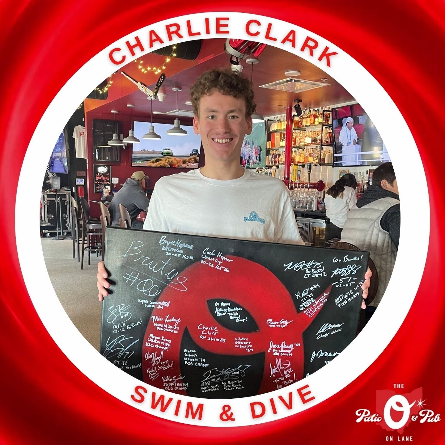 ✨CHARLIE CLARK, another OSU champion 🏊&zwj;♂️ who is part of The⭕️ family! #GoBucks #ohiostateswim