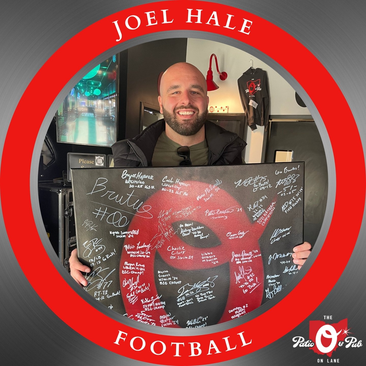 ⭐️ JOEL HALE former Ohio State 🏈 player #51 made his mark at The ⭕! #BuckeyeforLife #GoBucks