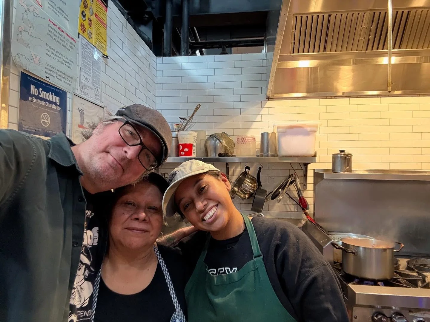 Who remembers @pueblamexicanfood1? Family Buisness We were neighbors on first avenue for many years till they moved to @essexmarket it was  Really great to catch up and I&rsquo;m  so happy to see them still making quality food and staying busy. Look 