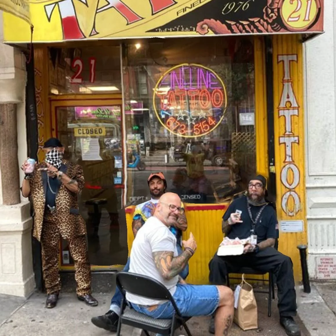Thinking about the old hang. Who remembers?
#kickingitoldschool #lowerestsidenyc #newyorktattooshops #funtimes #nostalgia