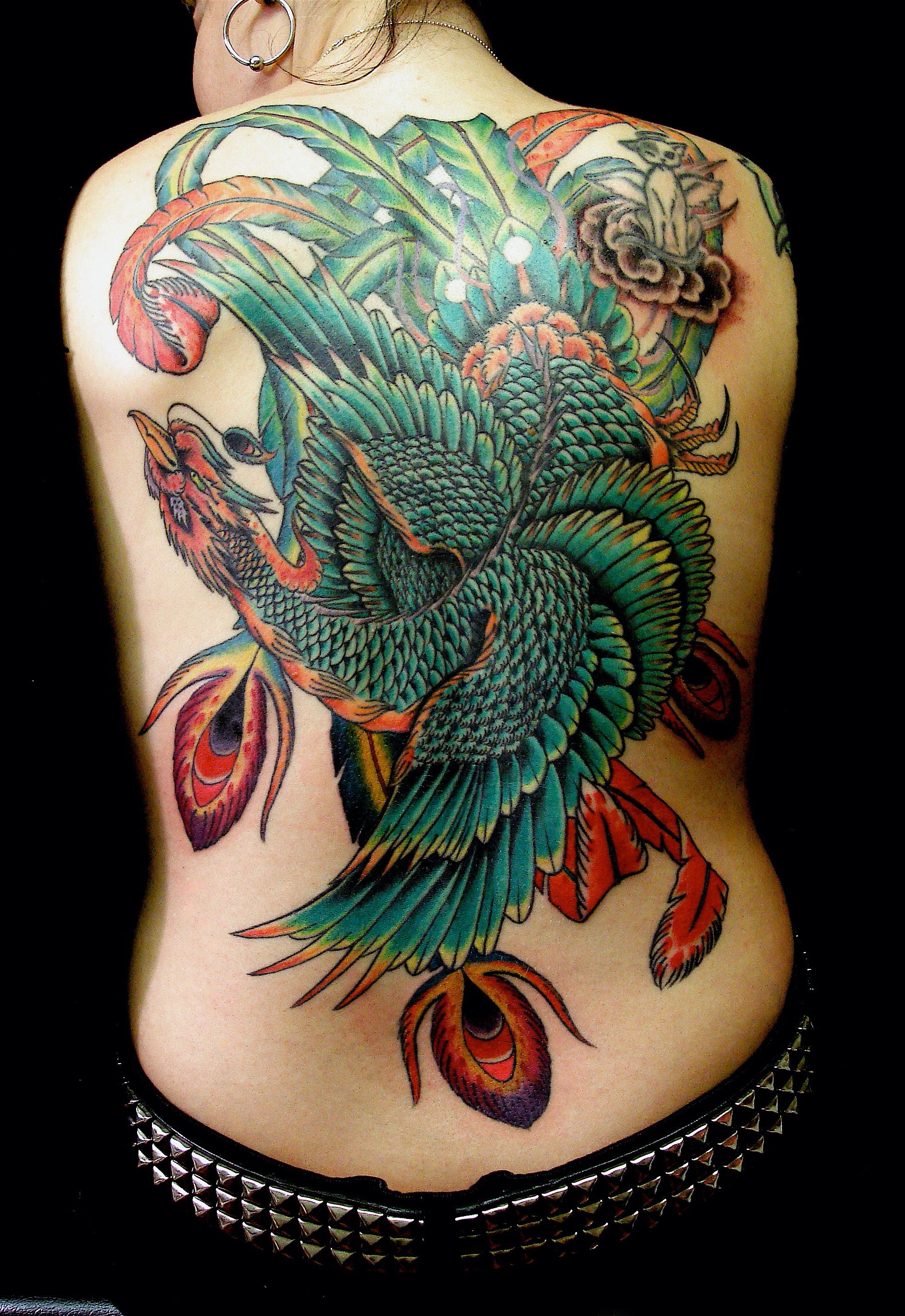 phoenix back tattoo by RagamuffinOConnor on DeviantArt