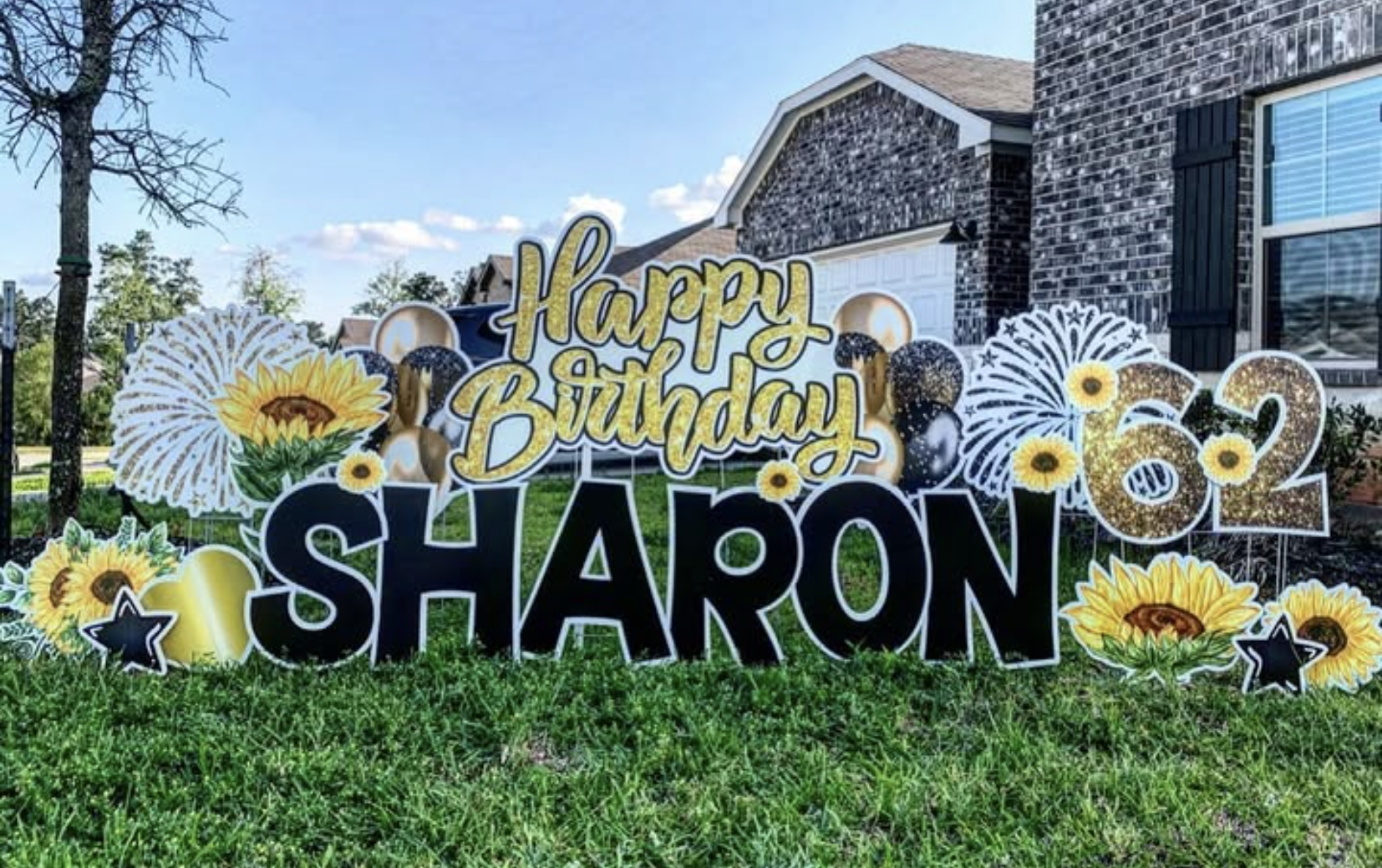 Sunflower Birthday Set