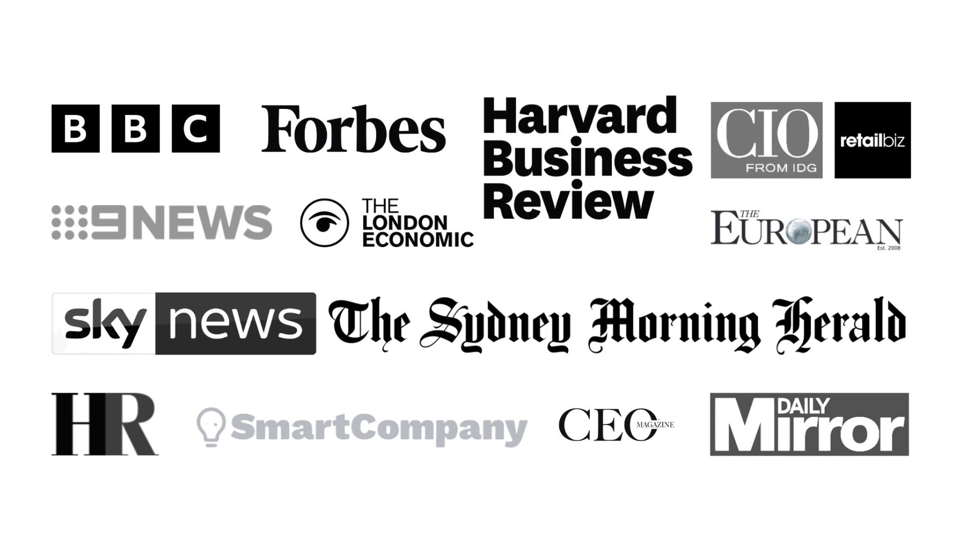 A list of the media companies with whom culture expert Colin D Ellis has provided expert opinion