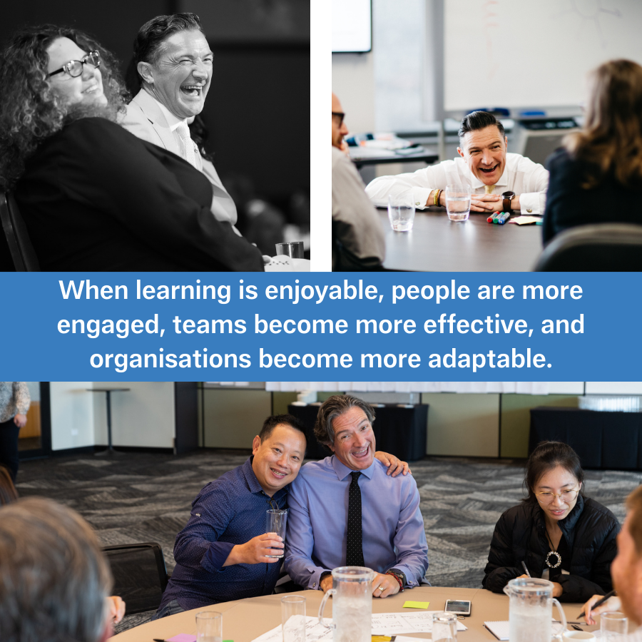 Making learning enjoyable — Colin D Ellis