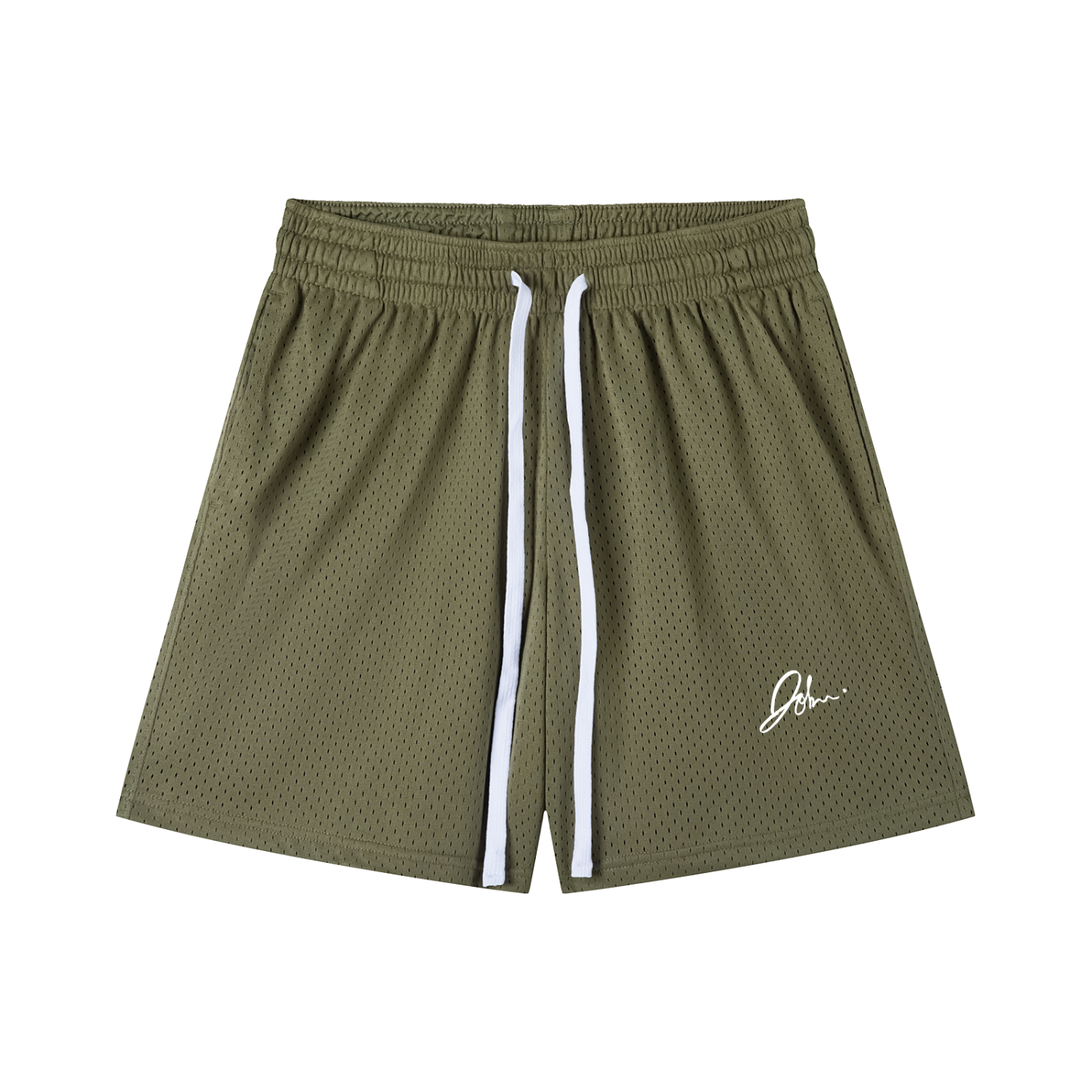 Polanco 4 Olive Basketball Shorts