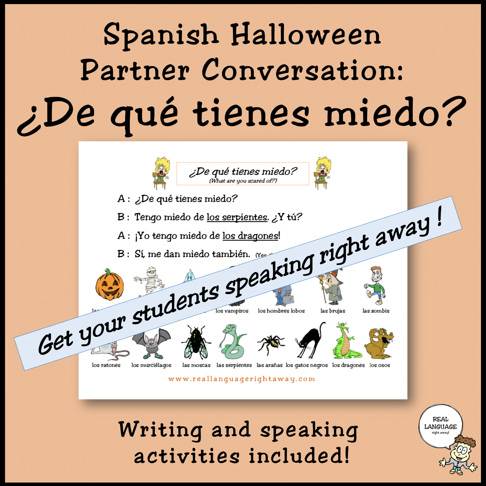 Free Spanish Halloween Activities