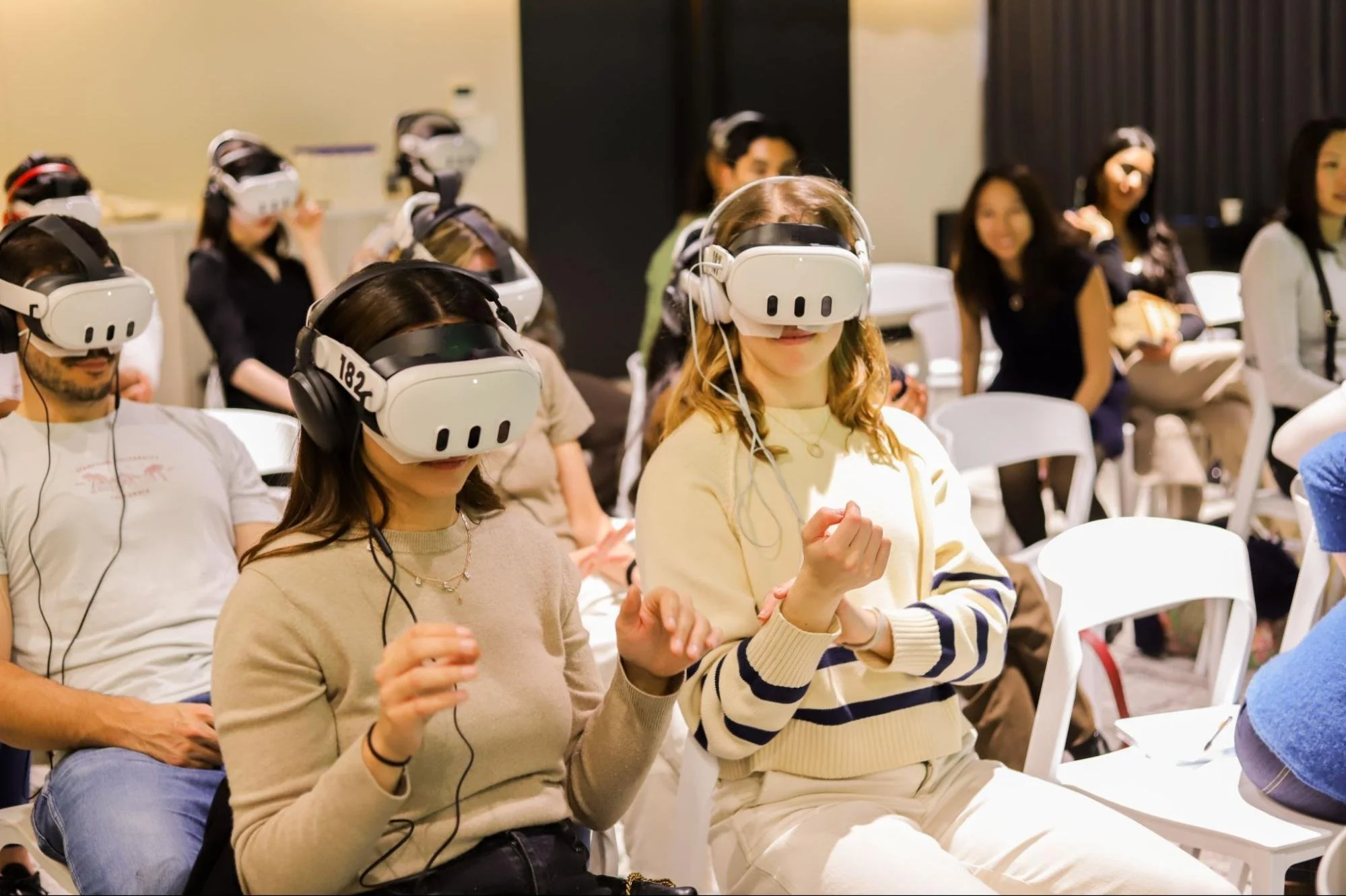 Students using digital systems in South Korea