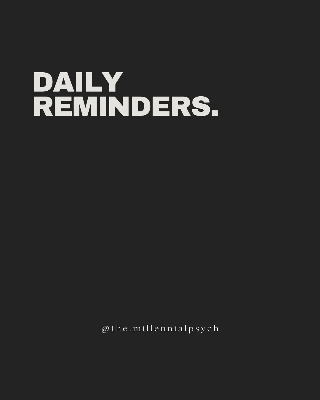 Some daily reminders worth reading 🌱

#portmacquarie #mentalhealth #psychology #quote #dailyreminder